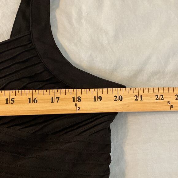 Signature by Robbie Bee Black Soutache Dress Size 16 - Picture 5 of 9